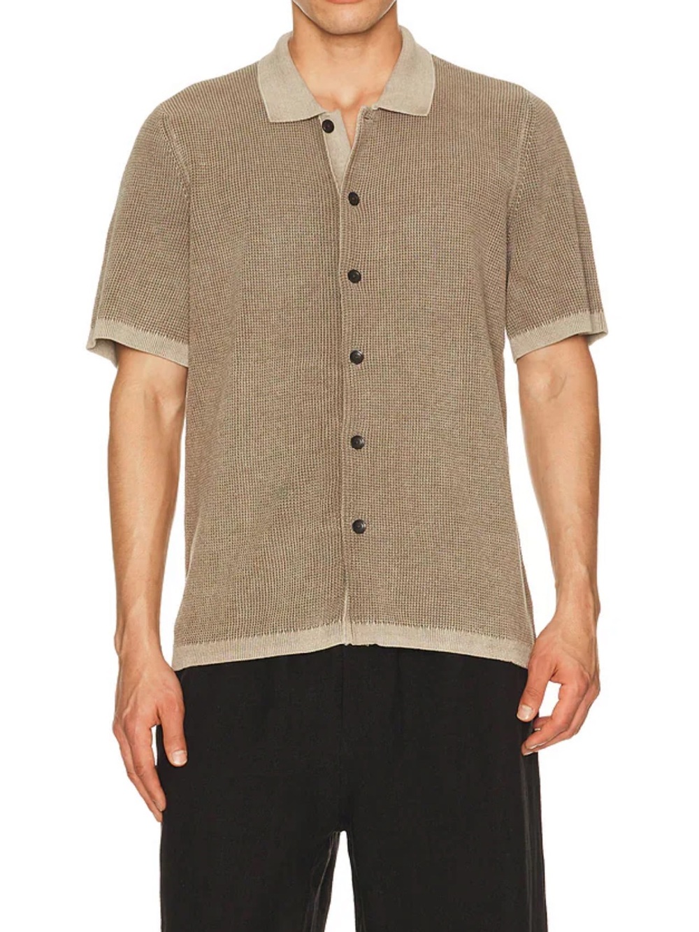 Faherty Short Sleeve Sunwahsed Sweater shirt